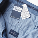 Hackett London Men's Blue Chino Kensington Trousers Size 38 R HM212487