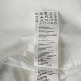 Sandro Paris Weißes, kurzes Damen-Shirt aus 100 % Baumwolle, Größe 3 L, 12 SFPCM00970
