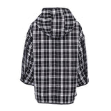 Maje Women's Reversible Tweed Quilted Jacket Wool Blend Size 0 XS UK 6