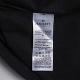 Hackett London Men's Grey Long Sleeve Cotton Polo Shirt Size L HM550913