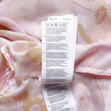 Maje Women's Pink Satin Floral Short Dress Size 38 FR 10 UK 6 US MFPRO02361