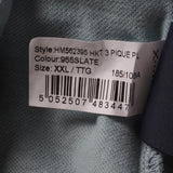 Hackett London Herren-T-Shirt, blau, 100 % Baumwolle, kurzärmelig, „ Poloshirt  “, „Größe “, XXL, HM562395