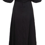Sandro Women's Black Rhinrstones Long Dress Size 36FR 8UK 4 US SFPRO02951