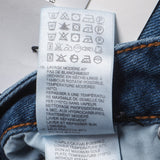Sandro Paris Women's Blue Zip Up Patchwork Jeans Size 38 FR 10 UK 6 US P6127E