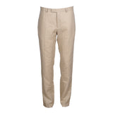 Sandro Herren-Anzughose, beige, 100 % Leinen, Größe , Größe 38 (FR), 28 (UK), SHPPA01124
