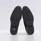 Tod's Men's Black Francesina Fondo Gomma RQ Lace Up Shoes Size 40 EU 6.5 UK 8 US