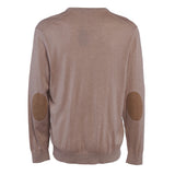 Hackett London Herren-Pullover in Beige mit V-Ausschnitt aus Kaschmirmischung, „ Strick “, Größe XXL, HM702784