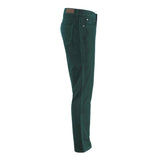 Hackett London Men's Dark Green Moleskin Tapered Trousers Size 30 R HM212563