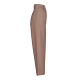 Maje Women's Brown Tailored Wool Blend Trousers Size 40 FR 12 UK 8 US MFPPA00431