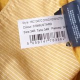 Hackett London Men's Yellow Chino Kensington Trousers Size 34 R HM212487