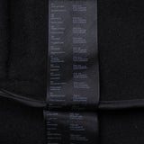 Maje Women's Black Belted Wool Blend Coat Size 40 FR 12 UK 8 US MFPOU00903