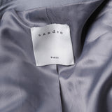 Sandro Men's Grey Virgin Wool Suit Jacket Size 46 SHPVE00281