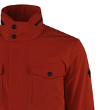 Hackett London Men's Orange Technical Fabric Jacket Size M HM402817
