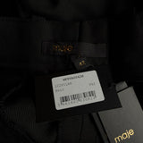 Maje Women's Black Straight Leg Tailored Trousers Size 42 XL UK 14 MFPPA00438