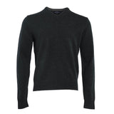 Hackett London Top Sweater Knit Wool Green Size S HM702903