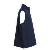 Hackett London Herren-Weste in Marineblau mit Reißverschluss am Rücken, „ Strick “, Größe 2XL, HM402845