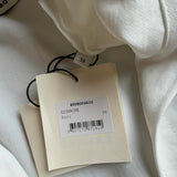 Sandro Damen-Midi-Kleid in Ecru mit V-Ausschnitt, Größe 38 FR, 10 UK, 6 US, SFPRO02833