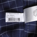 Hackett London Men's Blue Checked Shirt Size S HM308901
