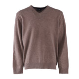 Hackett London Men's Brown V-Neck 100% Wool Sweater Size XXL HM702875