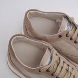 Hogan Men's Beige Suede Interactive Allacciato Sneakers Size 38.5 EU 5.5 UK 7 US