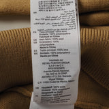 Sandro Herren-Strickjacke in Camel mit „S“-Aufnäher, 100 % Wolle, Größe , M, SHPTR00386