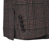 Hackett London Men's Brown Check Wool Blend Suit Jacket Size 40 L HM443002