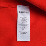 Sandro Women's Red Knit Cashmere Blend Dress Size 34 FR 6 UK 2 US SFPRO02588