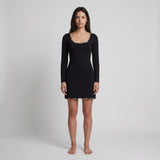 Sandro Paris Women's Black Rhinestones Short Dress Size 38 FR 10 UK SFPRO03314