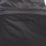 Hackett London x Aston Martin Men's Silver Logo Moto Racer Gilet Size L HM402755