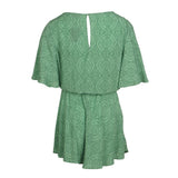 Maje Women's Green Printed Playsuit Size 40 FR 12 UK 8 US MFPCO00270