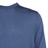Hackett London Men's Blue Merino Wool & Silk Sweater Size 3XL HM702803