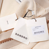 Sandro Women's Sweater Size Wool & Cashmere Blend 36 FR 6 UK 2 US SFPPU01552
