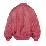Maje Rosa Oversize-Bomberjacke für Damen Größe 40 FR 12 UK 8 US MFPBL00566