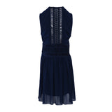 Sandro Women's Navy Sleeveless Short Dress Size 40 FR 12 UK 8 US R5178E