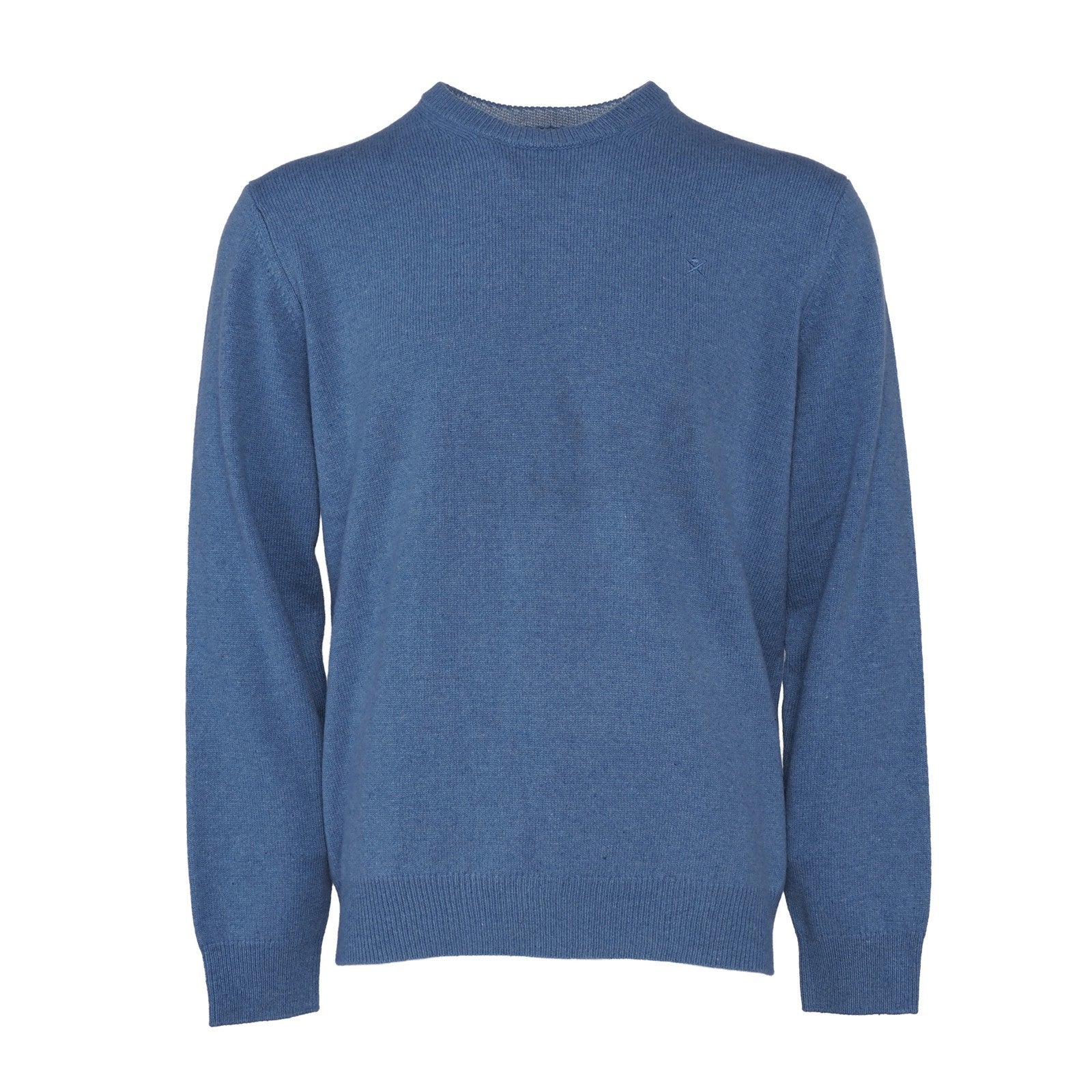 Hackett London Men's Blue Knit  100% Wool Sweater Size L HM702827