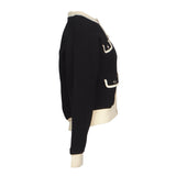 Sandro Damen-Strickjacke in Schwarz „ Größe “ 40 FR 12 UK 8 US SFPCA00764
