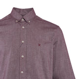 Hackett London Men's Purple Slim Fit Shirt Size L HM309530