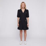 Maje Women's Black Shiny Tweed Short Dress Size 38 FR 10 UK 6 US MFPRO02571