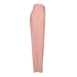 Sandro Women's Pink Viscose Straight Trousers Size 36 FR 8 UK 4 US SFPPA00883