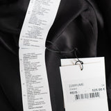 Sandro Women's Black Straight Cut Wool Blend Coat Size 34 FR 6 UK 2US SFPOU00458