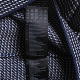 Sandro Women's Navy Knitted Collared Cardigan Size 40 FR 12 UK 8 US SFPCA00575