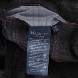 Hackett London Men's Brown 100% Wool Suit Jacket Size 40R UK HM443018