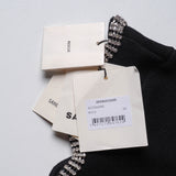 Sandro Women's Black Knit Rhinestone Dress Size 38 FR 10 UK 6 US SFPRO02695