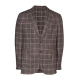 Hackett London Men's Brown Wool Blend Blazer Jacket Size 40 L HM443036