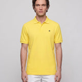 Hackett London Men's Yellow 100% Cotton Polo Shirt Size S HM562688