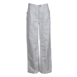 Sandro Women's White High Waist Wide Leg Jeans Size 36 S 8 SFPJE00614