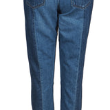 Sandro Paris Women's Blue Zip Up Patchwork Jeans Size 38 FR 10 UK 6 US P6127E