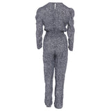 Maje Women's Black 100% Cupro V-Neck Jumpsuit Size 34 FR 6 UK 2 US MFPCO00174