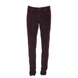 Hackett London Men's Burgundy Corduroy Trousers Size 32L HM212357