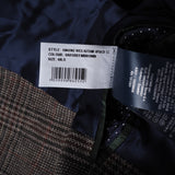 Hackett London Men's Brown Check Wool Blend Suit Jacket Size 40 L HM443002